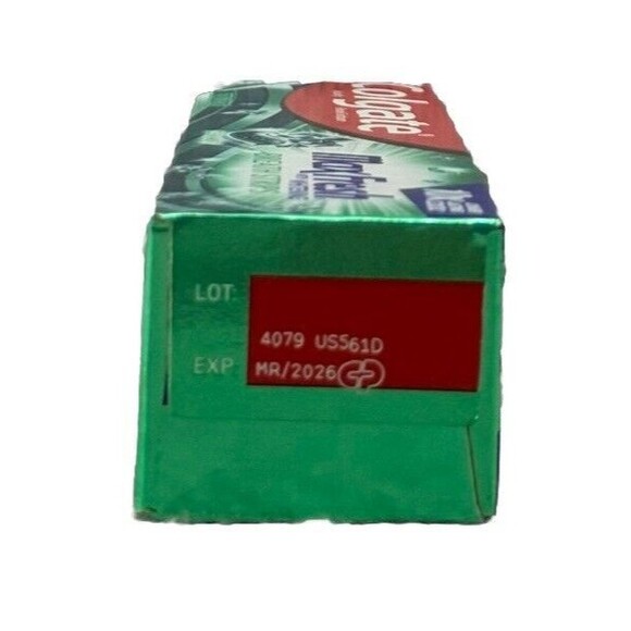 Lot of 2 Colgate Max Fresh Toothpaste Clean‎ Mint Whitening Breath Strips 6.3oz - Picture 6 of 7